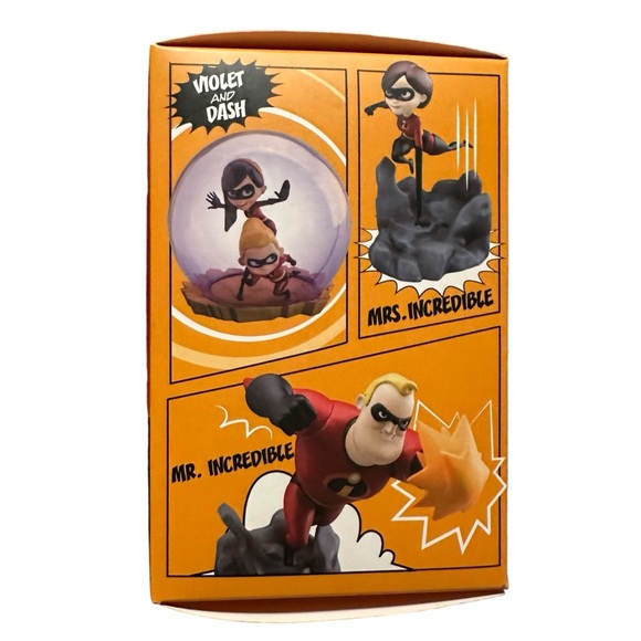 The Incredibles Beast Kingdom Elastigirl Mr. Incredible Mini Egg Attack Lot - Picture 12 of 12